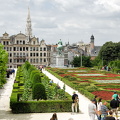 Mont des Arts garden